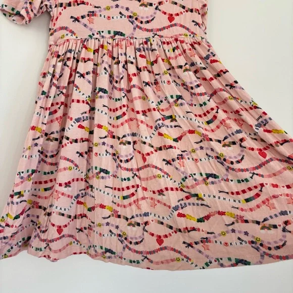 Pink Chicken Pink Bamboo Swing Dress Friendship Bracelets 4y - Picture 4 of 8
